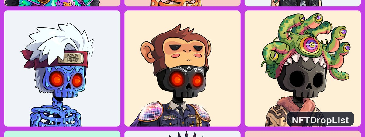 DropDedGorgez NFT Collection Banner