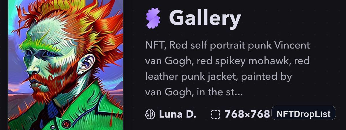 Gogh Punks NFT Collection Banner