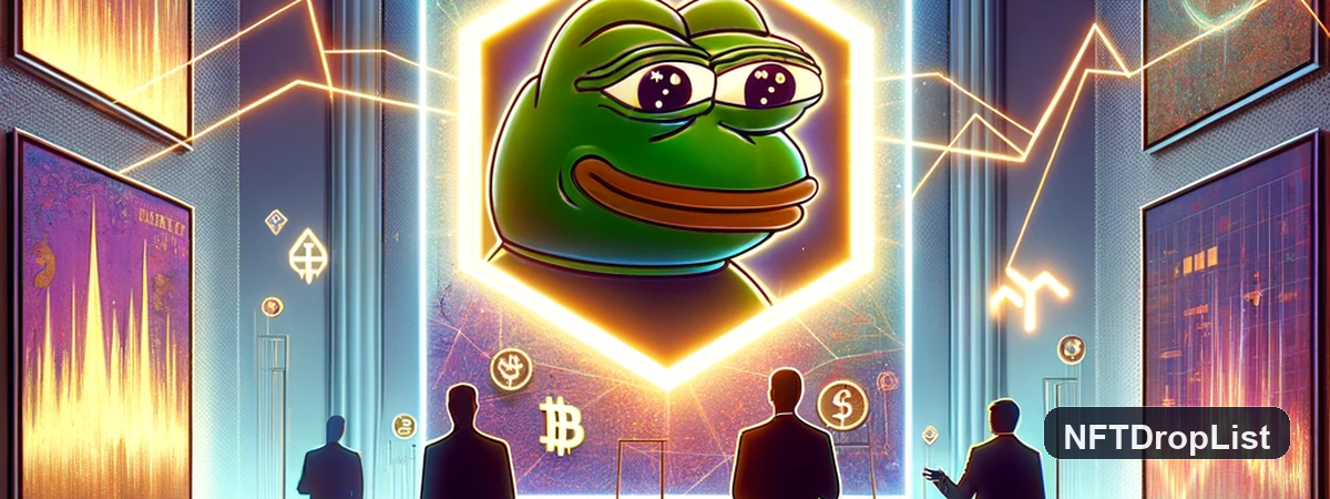 Pepe Perpetual Square Dance NFT Collection Banner