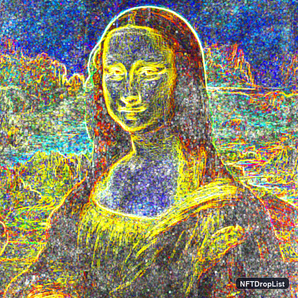 Fauvist Mona Lisa NFT Logo