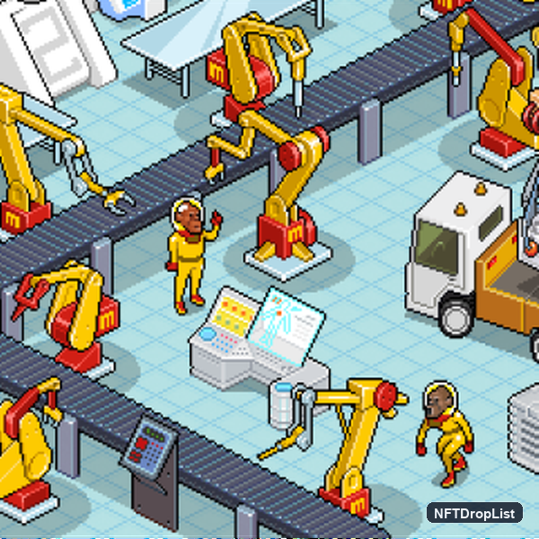 Robot Factory NFT Logo